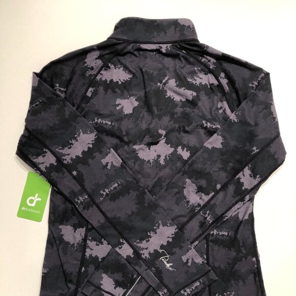 Paradox Dri-Release Freshguard Lg Slv 1/2 Zip Wool Camo Top Purple + Blk Sz S - Picture 5 of 11